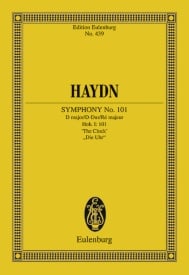 Haydn: Symphony No. 101 D major, The Clock Hob. I: 101 (Study Score) published by Eulenburg